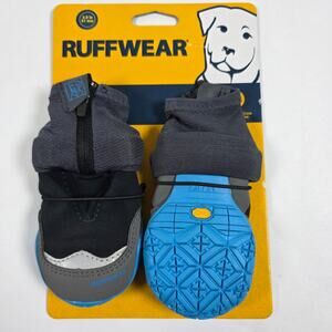 Ruffwear Grip Trex Dog Boots Pair 2.0 inch 51 mm blue Vibram Soles New